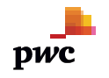 Logo firmy PWC